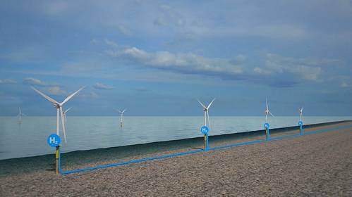 Strohm’s TCP provides a non-corroding pipeline solution for offshore green hydrogen projects, with a reduced CO2 footprint - Credit: Strohm
