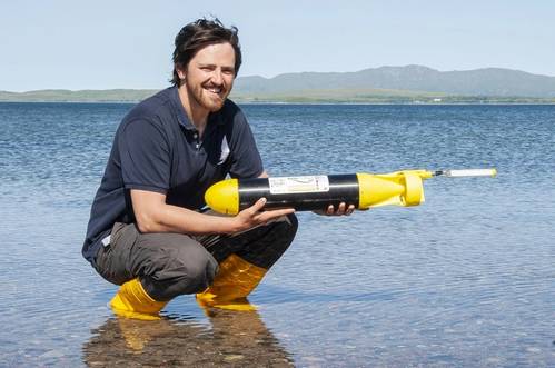 PhD student James Coogan will be deploying the ecoSUB on its mission into a hostile Arctic environment (Photo: SAMS)