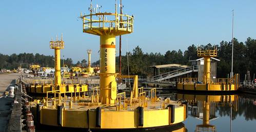 A new study shows that the ocean enterprise, the for-profit and not-for-profit firms that support ocean measurement, observation and forecasting, accounts for billions of dollars of the U.S. economy annually and provides up to 30,000 jobs. Hurricane buoys, shown here, are just one of the many tools used to collect ocean observation data. (Photo: NOAA)
