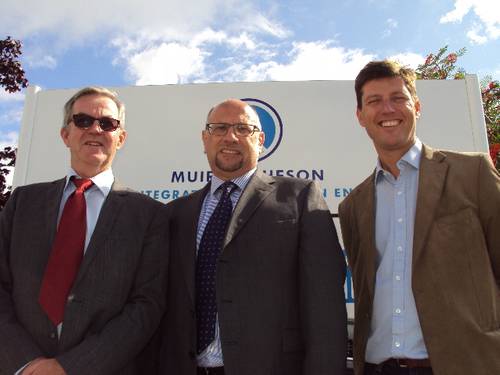 From left: Sturla Maehre, David McMillan and Andrew Stead.