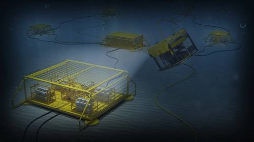 The new subsea power distribution and conversion technology system developed by ABB in partnership with Equinor, Chevron and Total will enable cleaner, safer and more sustainable oil and gas production. (Image: ABB)