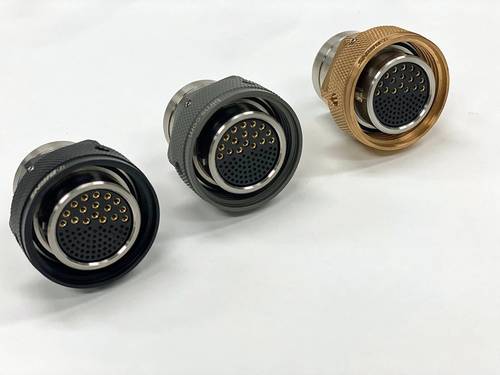 If a subsea system requires all titanium connector components, the entire Birns Millennium series now has options of all titanium parts, from the coupling ring and shell to the snap rings. Photo courtesy Birns
