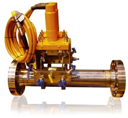 Subsea venturi device: Image courtesy of ABB