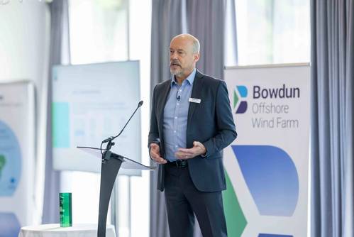 Ian Taylor, Bowdun Project Director. © Bowdun Offshore Wind Farm