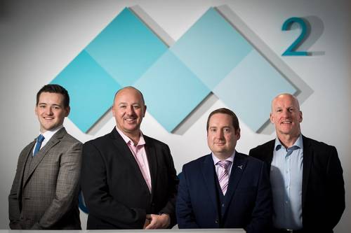 From left: Jack Taylor, David Sheret, David Sinclair and Hugh Riddell (Photo: M2 Subsea)