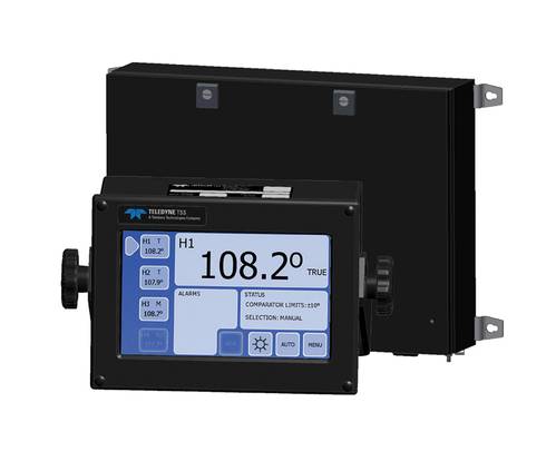 Teledyne TSS Gyro compass changeover system. (Credit: Teledyne)