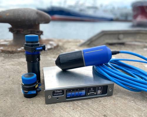 Tritech International Limited, a Moog Inc. company, released the new MicronNav 200 UltraShort Base Line (USBL) system, which is the latest generation of USBL tracking systems from Tritech, designed for small underwater vehicles and diver supporting applications. Image courtesy Tritech