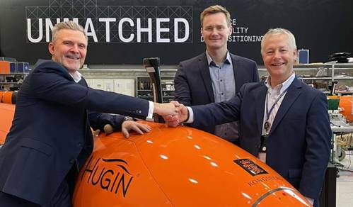 From left: Trond-Crantz,Thomas-Nygaard and Atle-Gran. Photo courtesy Argeo