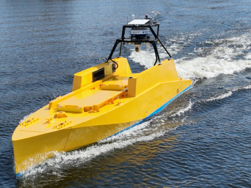 Uncrewed maritime systems developed to be used with NOAA's new charting and mapping vessels will complement traditional seafloor mapping methods. (Image credit: Courtesy of Chance Maritime Technologies)