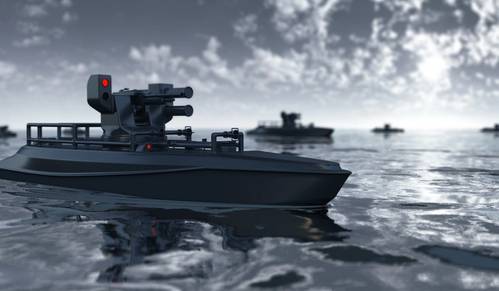 An unmanned surface vessel. Credit: Adobe Stock/Andrey VP