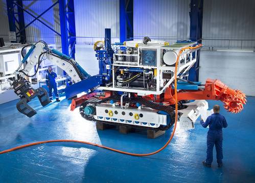 The VAMOS vehicle at SMD’s Head Office Turbinia Works (Photo: SMD)