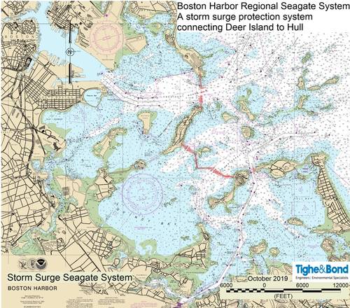 Vicinity Map Seagate Boston. (Image courtesy Tighe & Bond)