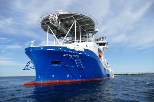NKT Victoria was in operation for NKT’s scope of work (Credit: NKT)