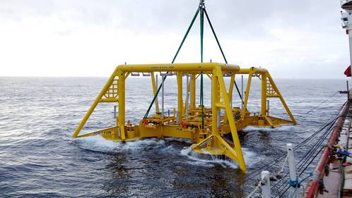 Vigdis subsea installation (Photo: Andre´ Osmundsen / Equinor)