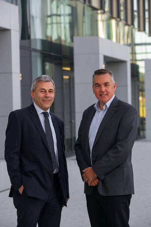 John Warrender, Chief Executive, Decom North Sea and Bill Cattanach, Head of Supply Chain at the OGA. (Photo: Decom North Sea)
