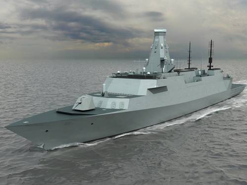 Warship T26 GCS: Image credit MOD