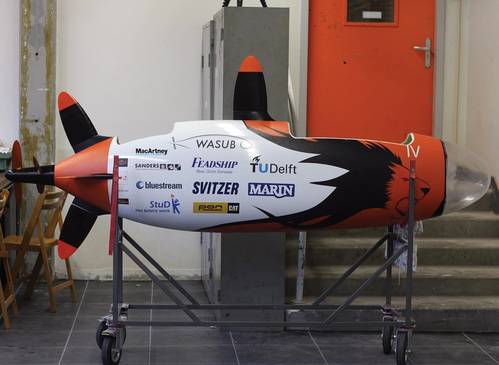 The WASUB 4 human-powered submarine