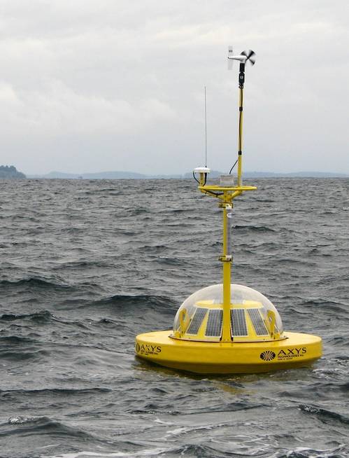AXYS Watchmate Buoy (Credit AXYS)