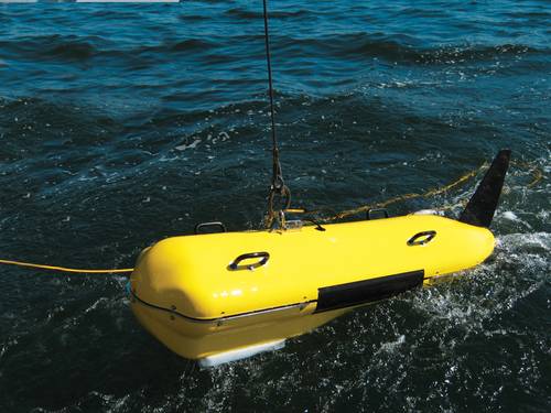 C3D on the water. (Credit: Teledyne)
