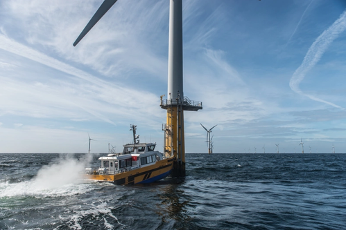 Windcat crew transfer vessel 