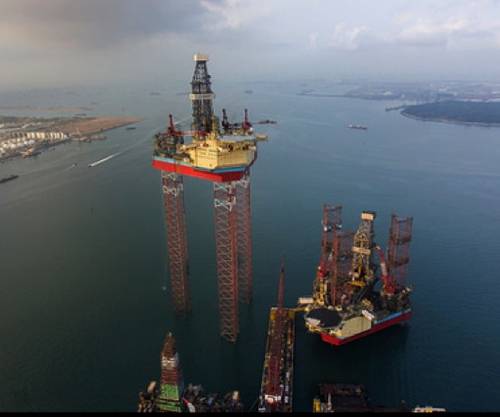 World's Largest Jack-up Rig: Photo courtesy of Maersk Drilling