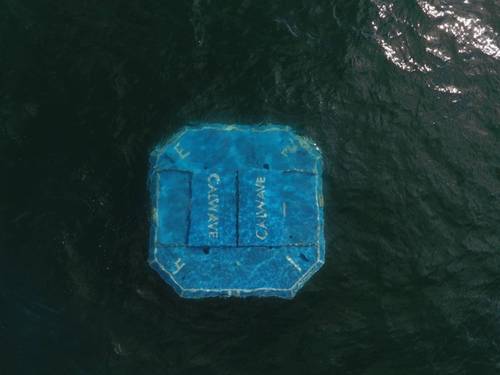 xWave wave energy device developed by U.S. company CalWave Power Technologies (Credit: CalWave Power Technologies)