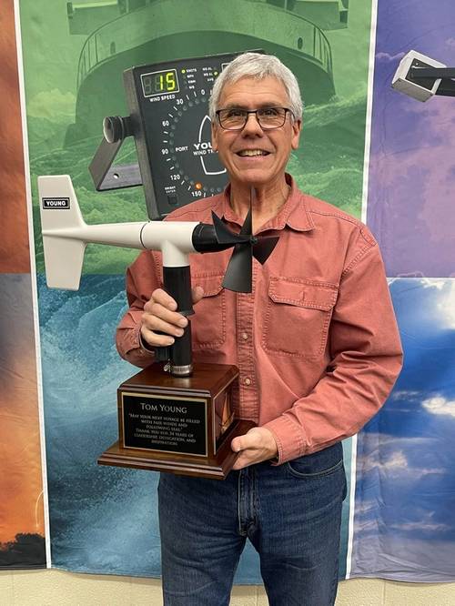 R.M. Young Company, a leader in meteorological instrumentation, announced the retirement of President Tom Young. Credit: R. M. Young Company