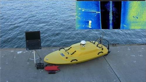 Z-Boat 1800 fitted show with Tritech’s StarFish 990F