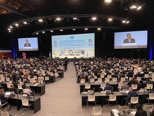UN DESA USG Liu Zhenmin addresses opening of UNOC (Photo: United Nations)