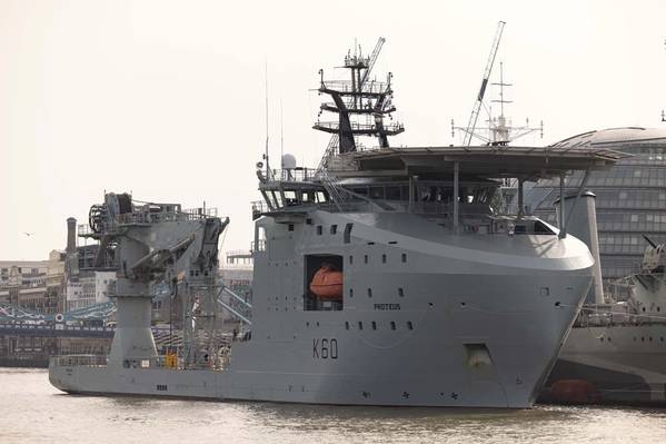 改装后的 OSV 作为水下监测船在英国投入使用
