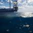 An artist’s illustration showing a floating production system with mooring spread (Credit: Sonardyne)