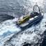 Exail has developed a modular LARS that can handle both AUVs and towed underwater vessels from an unmanned surface vessel. Credit: Exail