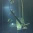 The MARIOW robot performing autonomous welding of a fillet weld underwater.
Copyright: DFKI, MARIOW Team