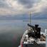 Misty morning in Thousand Islands, seen from the upper deck of the Thomas Jefferson. (Megan Guberski/NOAA)