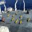 Naval Oceanographic Office personnel prepare to launch 10 littoral battlespace sensing gliders from USNS Maury in the Eastern Atlantic Ocean in support of NAVOCEANO's goal to deploy more than 50 gliders globally. These gliders are unmanned underwater vehicles used to collect data that is incorporated into ocean models, ultimately providing underwater forecasts for U.S. Navy operations. (Credit: Rebecca Shaw, Naval Oceanographic Office)