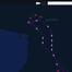 Track of a Russian-flagged tanker approaching the Gulf of Oman, loitering off Oman and turning back toward the Arabian Sea on October 18 to 19. Source: Windward Maritime AI™ Platform.