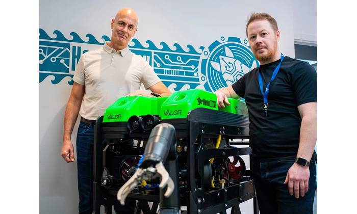 HonuWorx Ltd has taken delivery of its first underwater vehicle, a VALOR ROV. Credit: HonuWorx