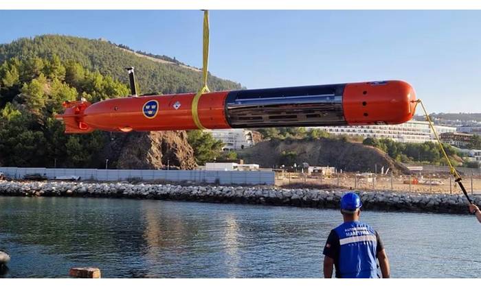 Klein Marine Systems has received a contract to provide Synthetic Aperture Sonar hardware technology to Saab Kockums AB. Credit: Klein Marine Systems