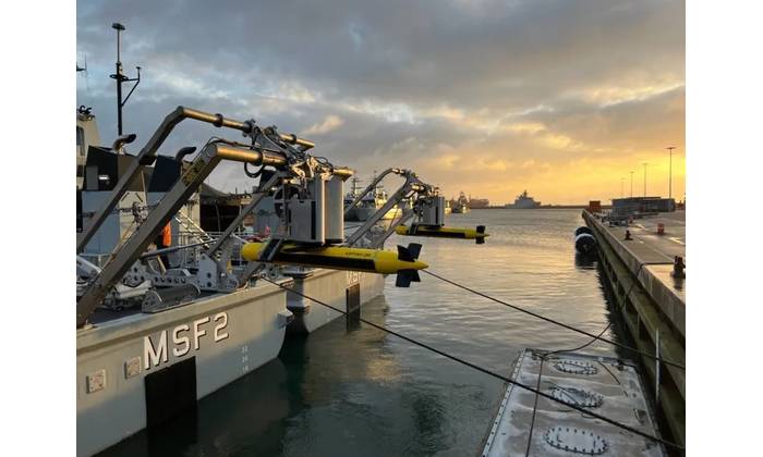 Kraken KATFISH on MSF drone vessels (Credit: Kraken Robotics)