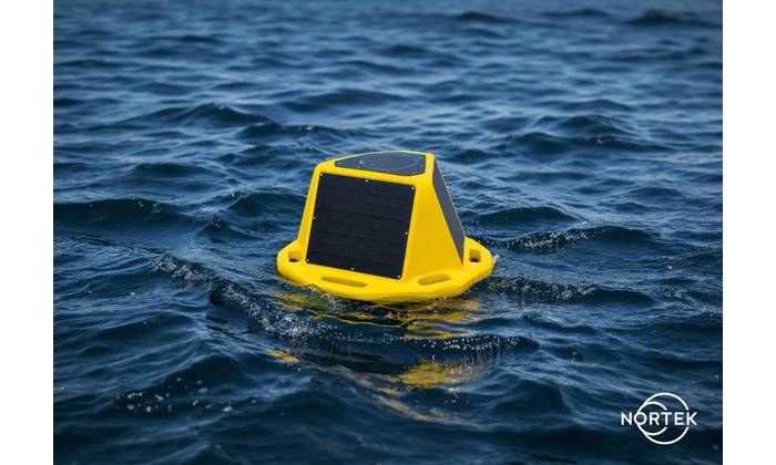 Marin is a buoy with integrated ADCP providing users with motion-corrected current profiles
from a compact and affordable surface platform. © Nortek