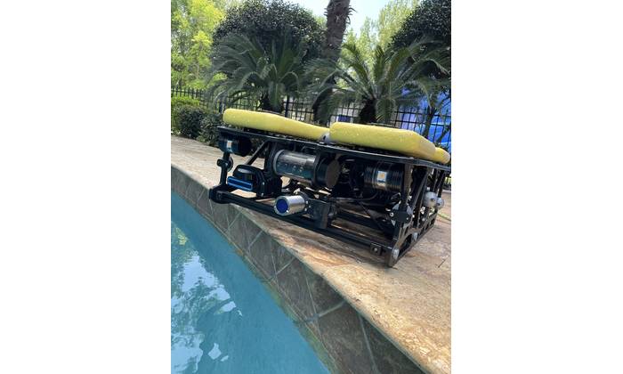 New Outland Technology ROV-3000 fitted with Impact Subsea's ISFMD. Image courtesy Outland Technology
