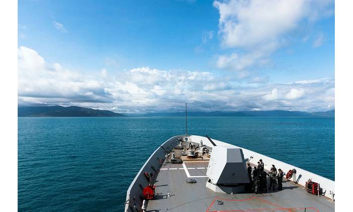 (Photo: Daniel Goodman / Royal Australian Navy)
