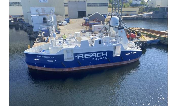 Reach Remote 2 USV (Credit: Reach Subsea)
