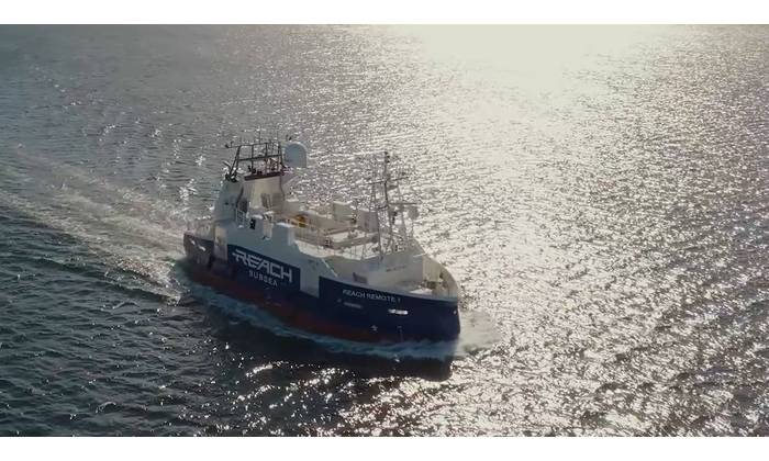Reach Remote 1 USV (Credit: Reach Subsea)