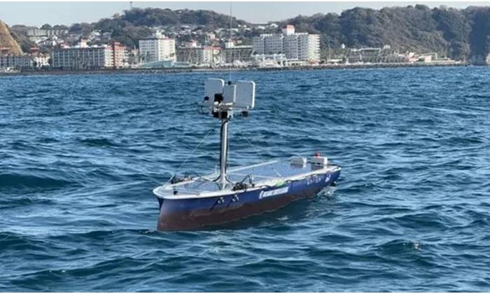 USV at sea.
Image courtesy OC