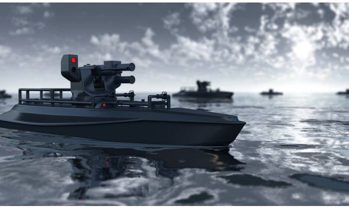 An unmanned surface vessel. Credit: Adobe Stock/Andrey VP