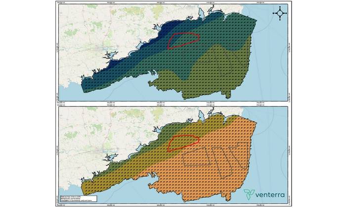 Venterra has confirmed the successful completion of a regional metocean characterization study for the South Coast Designated Maritime Area Plan (SC-DMAP), another crucial step in Ireland's renewable energy journey. Credit: Venterra
