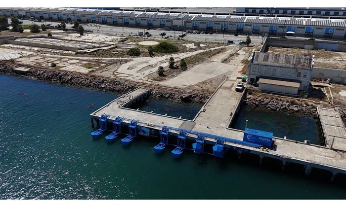 Eco Wave Power pilot in LA (Credit: Erik Olsen / Eco Wave Power)