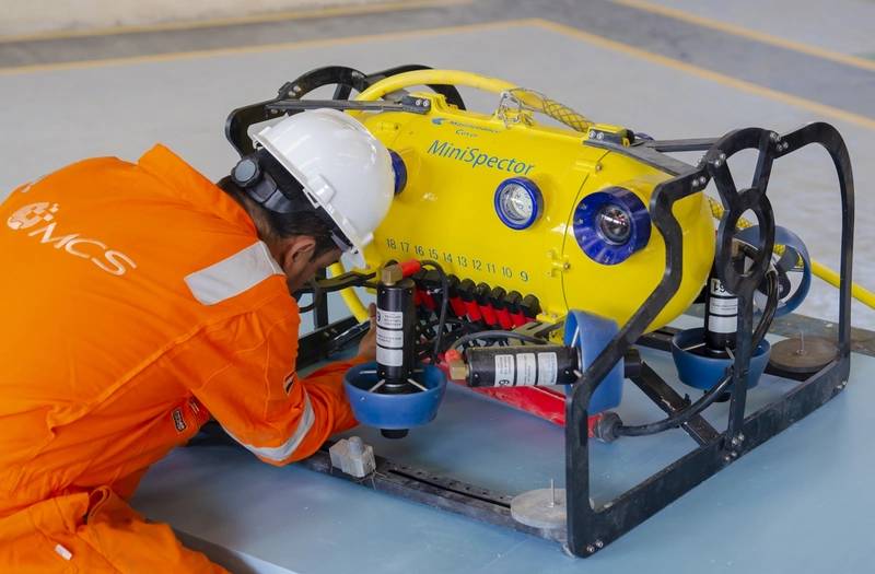 MSC Launches 'Minispector' ROV