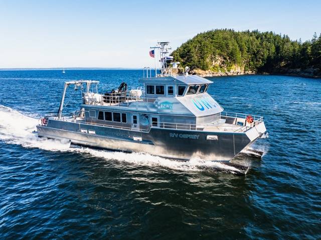 AAM Delivers R/V Osprey to UNCW